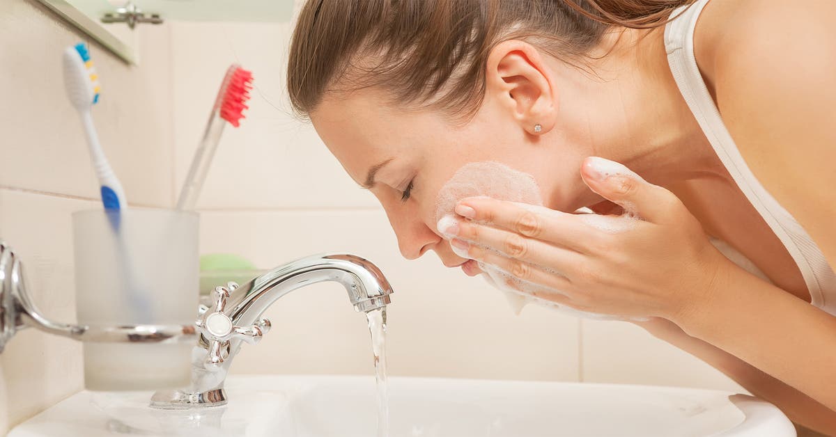 Daily cleansing routine